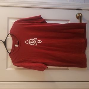 Bitcoin Shirt in Red Size Large